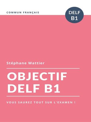 cover image of Objectif DELF B1